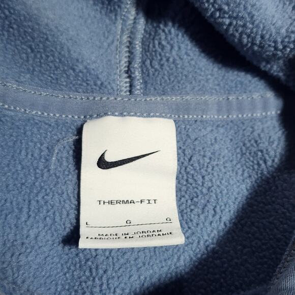 Nike Women’s Therma Fit Fleece Color Block Training Hoodie Sweatshirt Large L - Picture 4 of 4